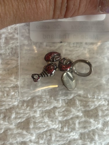 Charm pandora aragosta rossa - charm,