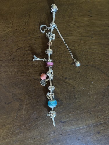 Bracciale pandora con charm - bracciale,