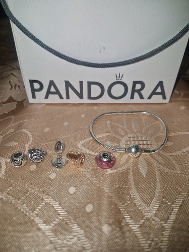 Bracciale pandora con charms - bracciale,