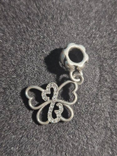 Charm pandora farfalla - farfalla, argento