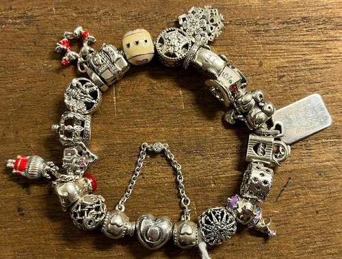 Bracciale pandora argento - bracciale,