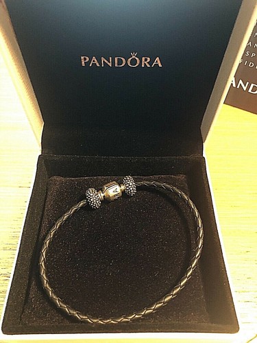 Bracciale pandora cuoio - bracciale, in