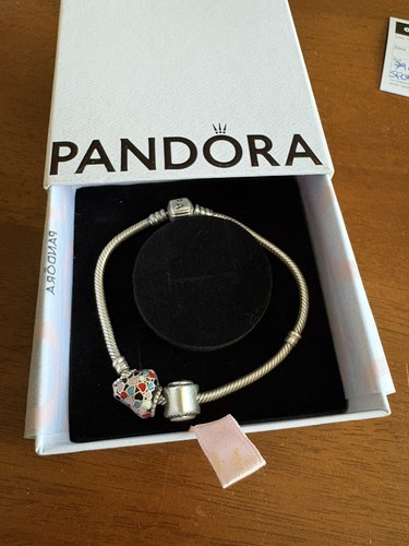 Bracciale pandora con charms - bracciale,