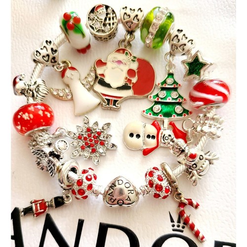 Christmas pandora charm - christmas,
