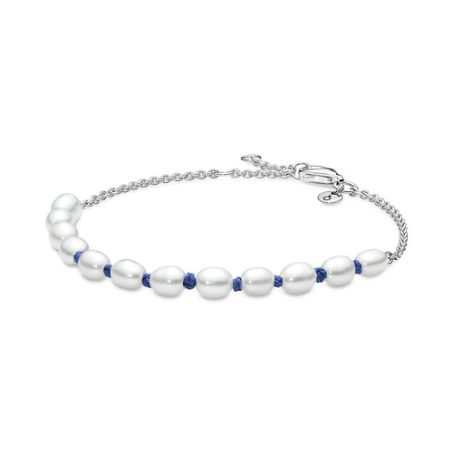Bracciale pandora con perle - bracciale,